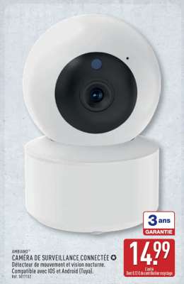 CAMÉRA DE SURVEILLANCE CONNECTÉE