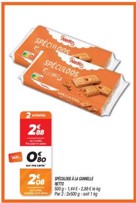 Speculoos à la Cannelle