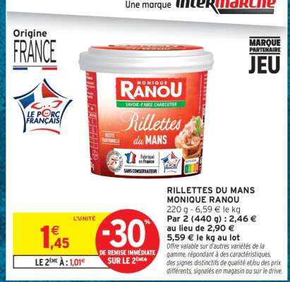 RILLETTES DU MANS MONIQUE RANOU