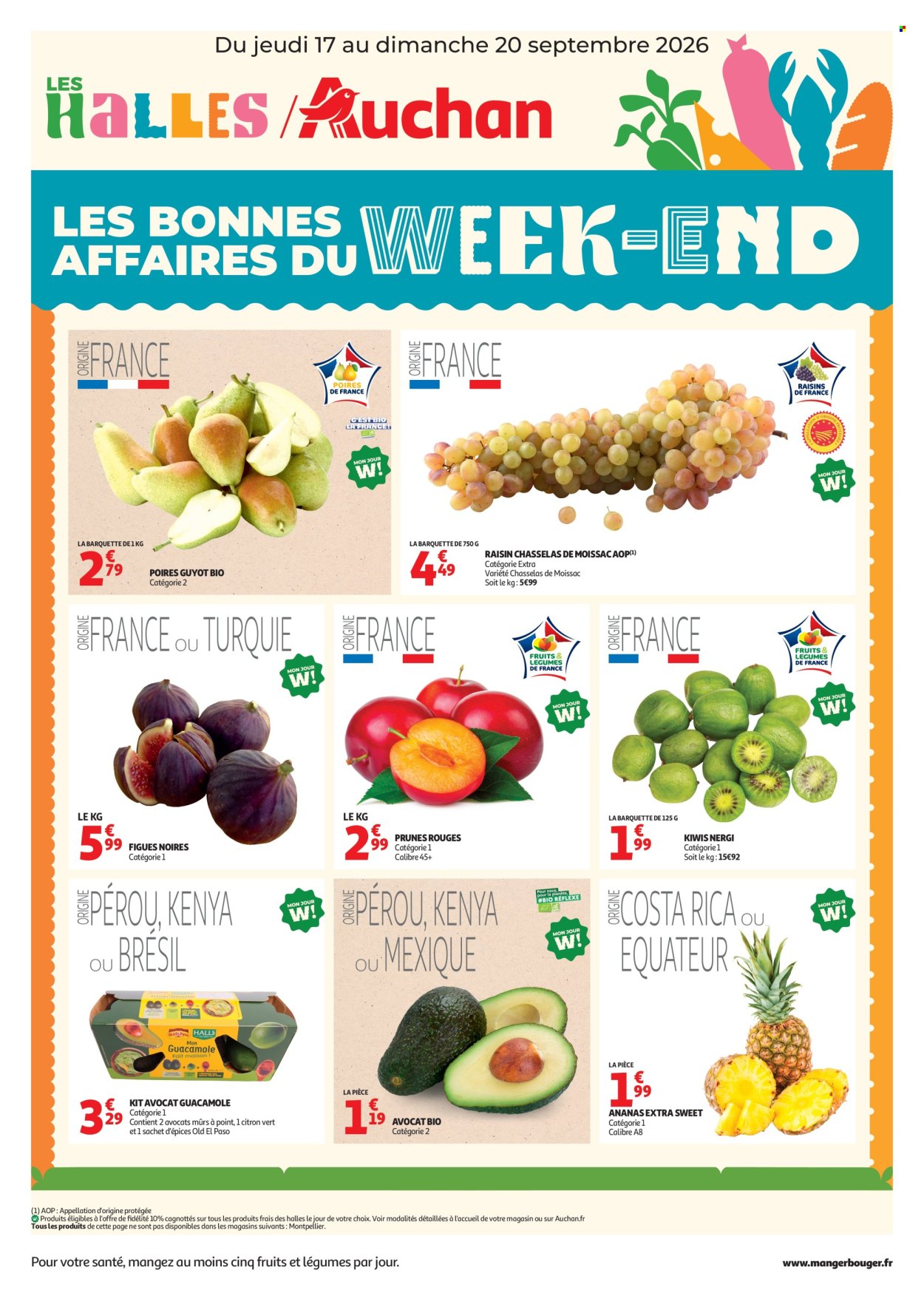 Catalogue Auchan - 17/09/2026 - 20/09/2026. Page 1