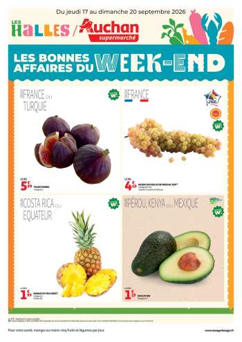 Catalogue Auchan - 17/09/2026 - 20/09/2026.