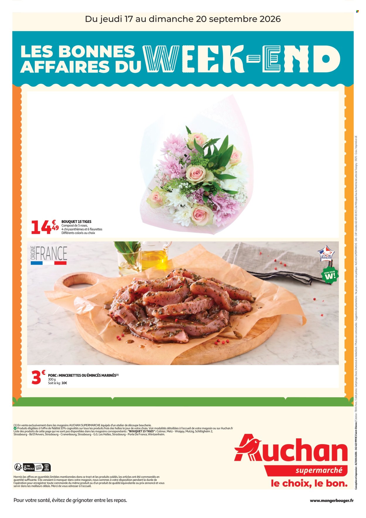 Catalogue Auchan - 17/09/2026 - 20/09/2026. Page 2