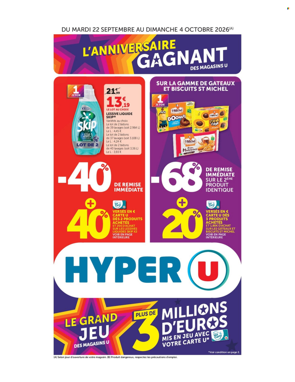 Catalogue HYPER U - 22/09/2026 - 04/10/2026. Page 1