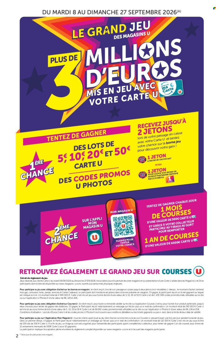 Catalogue SUPER U - 22/09/2026 - 04/10/2026. Page 2