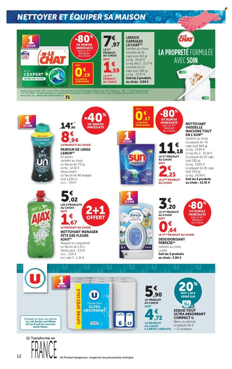 Catalogue SUPER U - 22/09/2026 - 04/10/2026. Page 12
