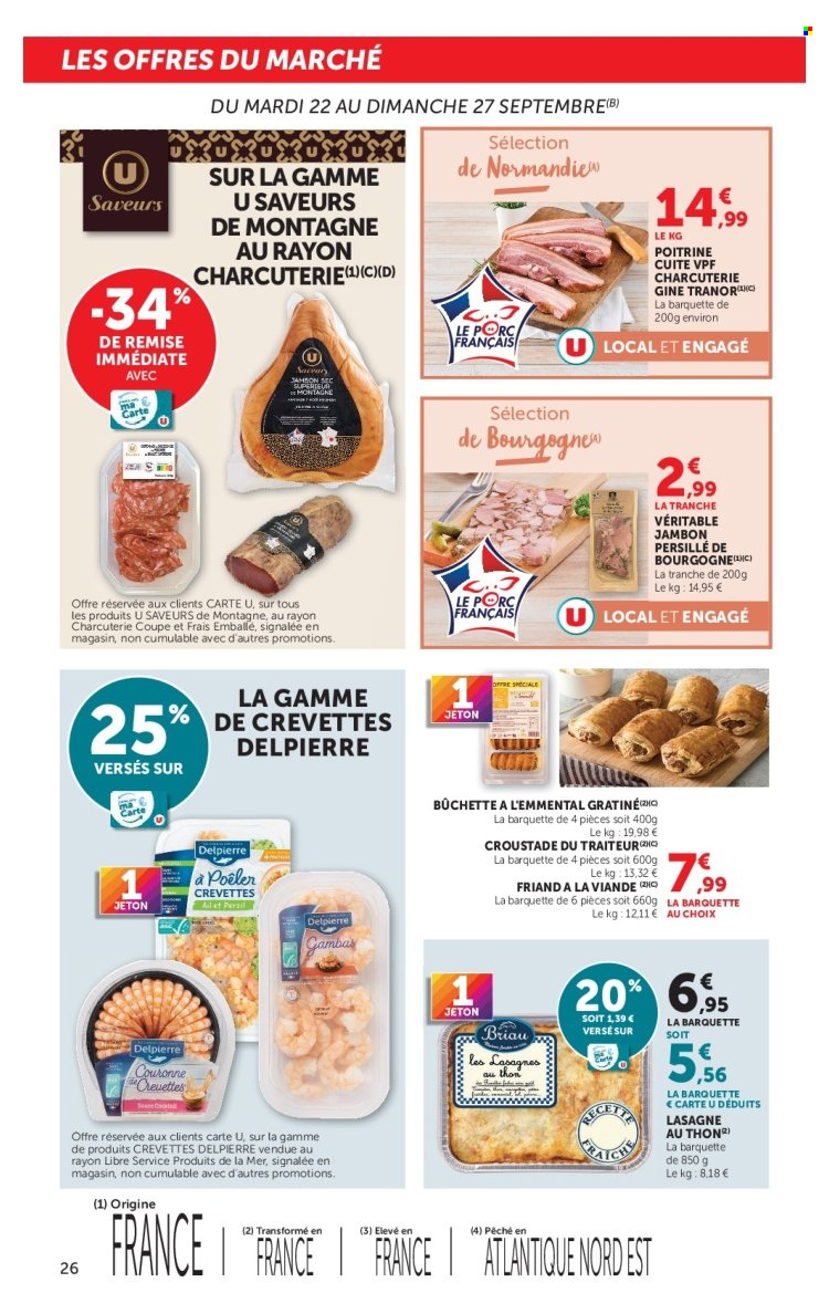 Catalogue SUPER U - 22/09/2026 - 04/10/2026. Page 26
