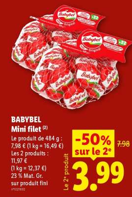 BABYBEL Mini filet