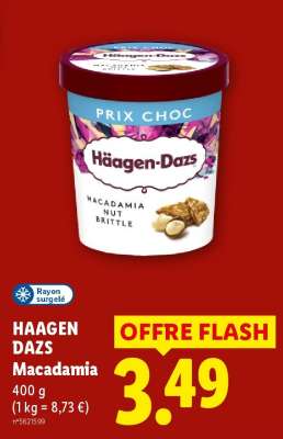 Häagen Dazs Macadamia