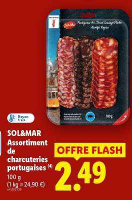 SOL&MAR Assortiment de charcuteries portugaises