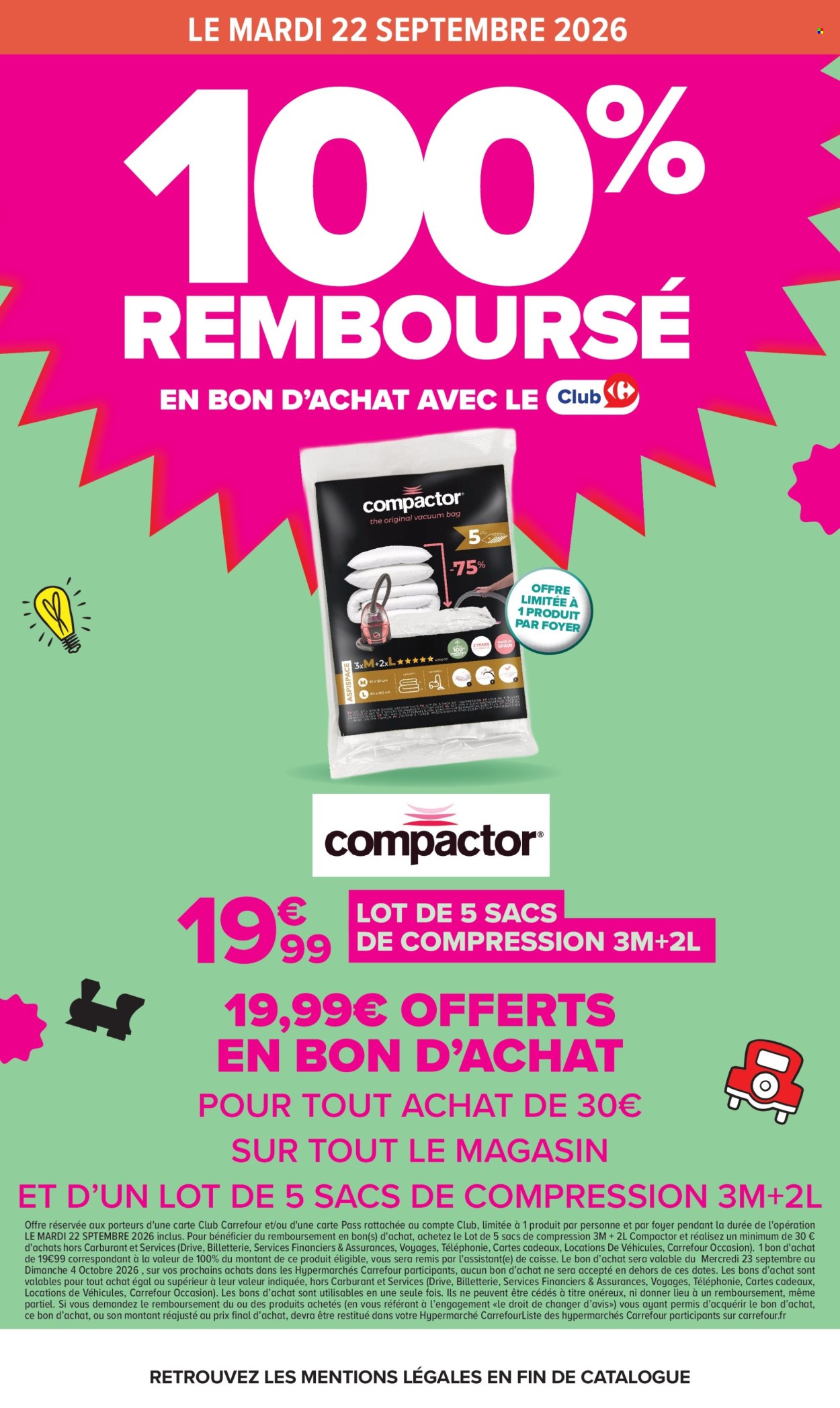 Catalogue Carrefour Hypermarchés - 22/09/2026 - 05/10/2026. Page 8