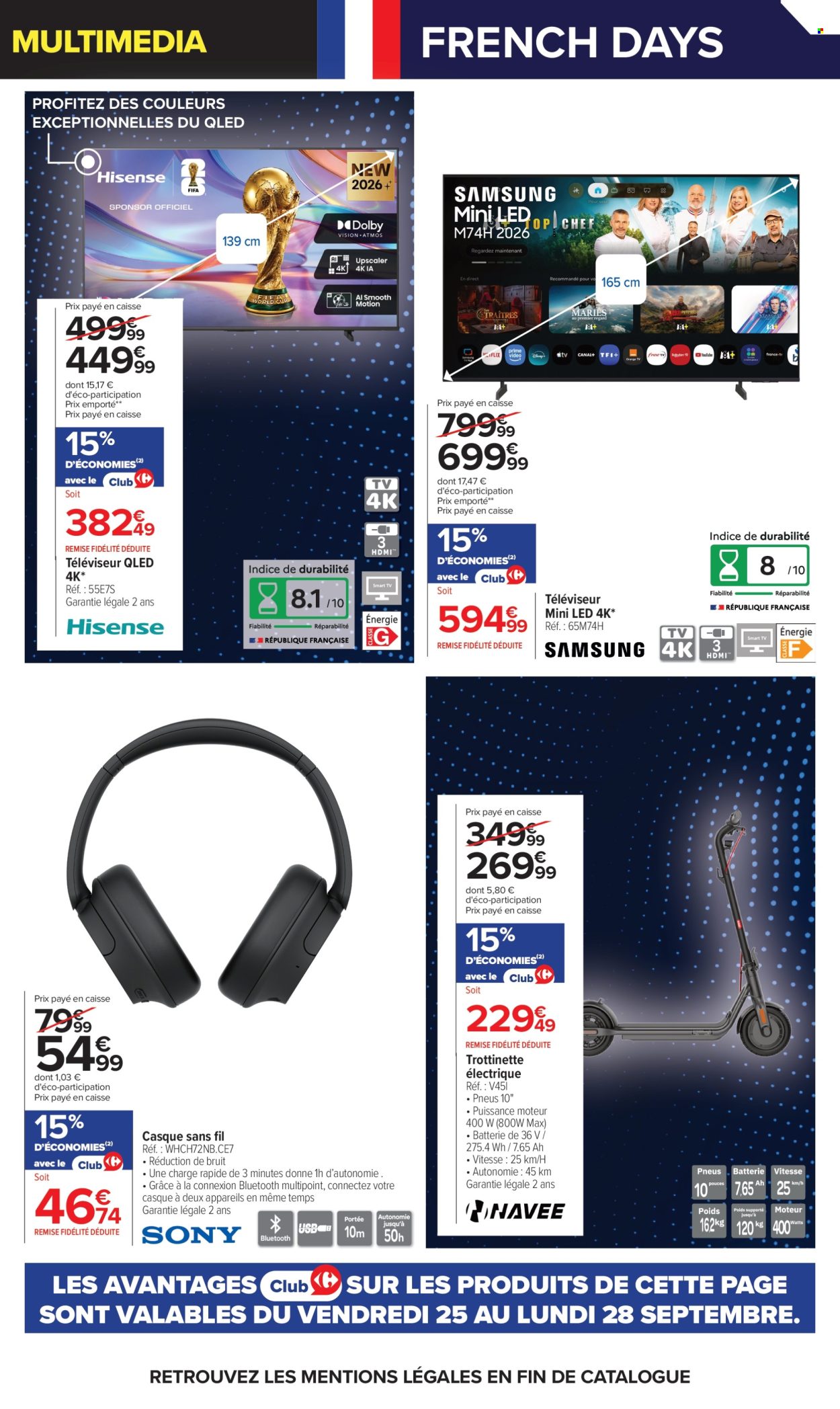 Catalogue Carrefour Hypermarchés - 25/09/2026 - 12/10/2026. Page 11