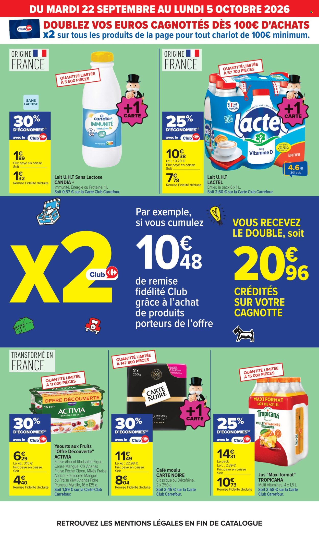 Catalogue Carrefour Hypermarchés - 22/09/2026 - 05/10/2026. Page 12