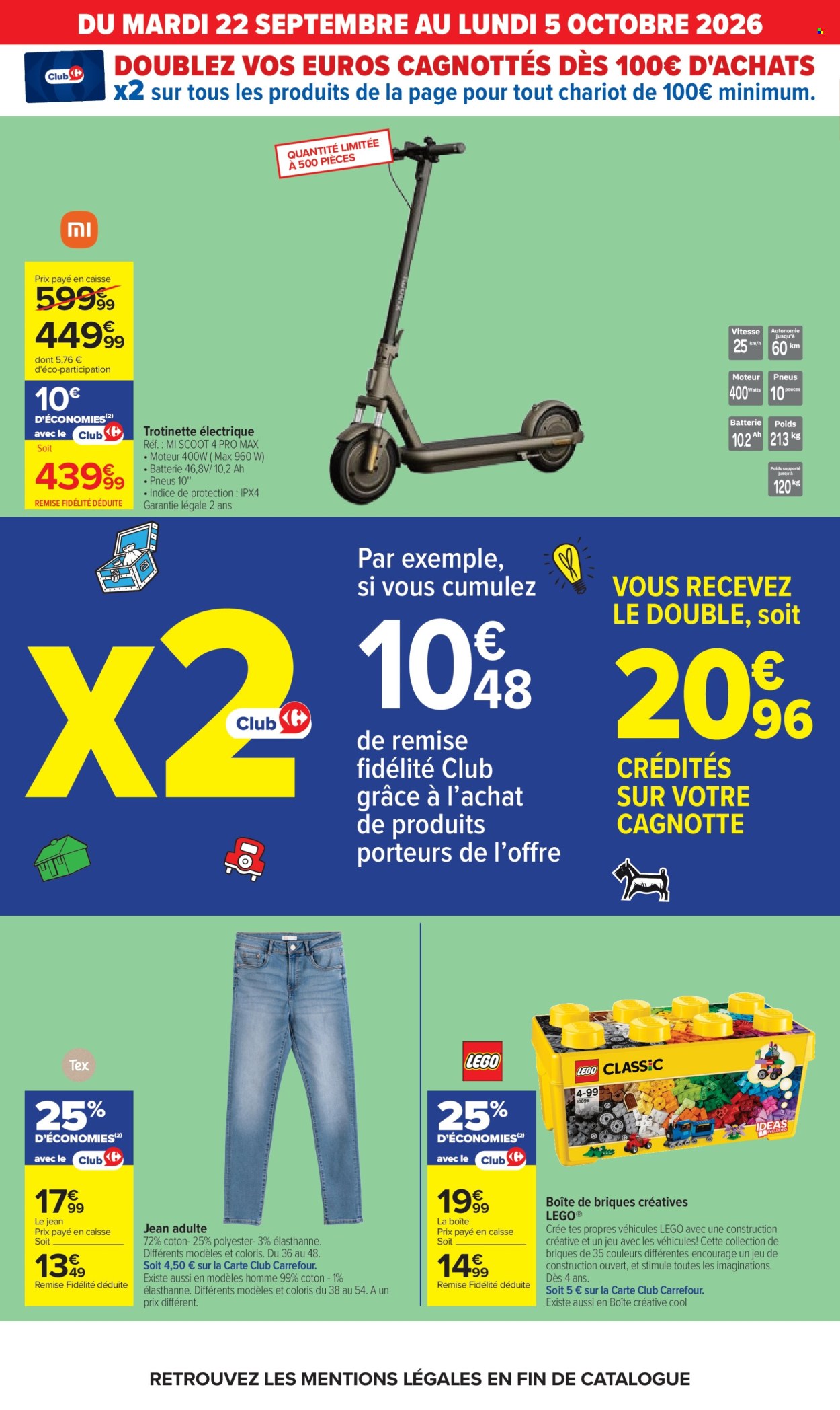 Catalogue Carrefour Hypermarchés - 22/09/2026 - 05/10/2026. Page 14