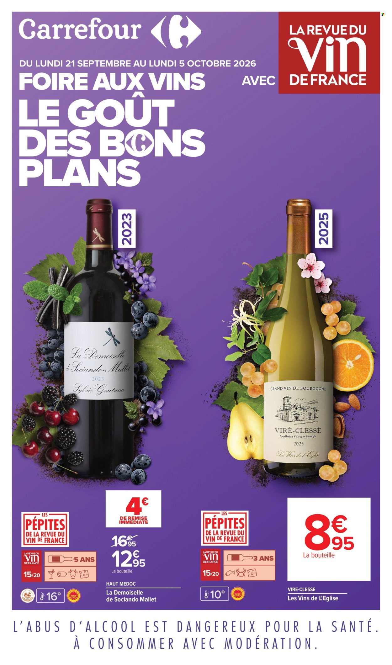 Catalogue Carrefour Hypermarchés - 21/09/2026 - 05/10/2026. Page 1