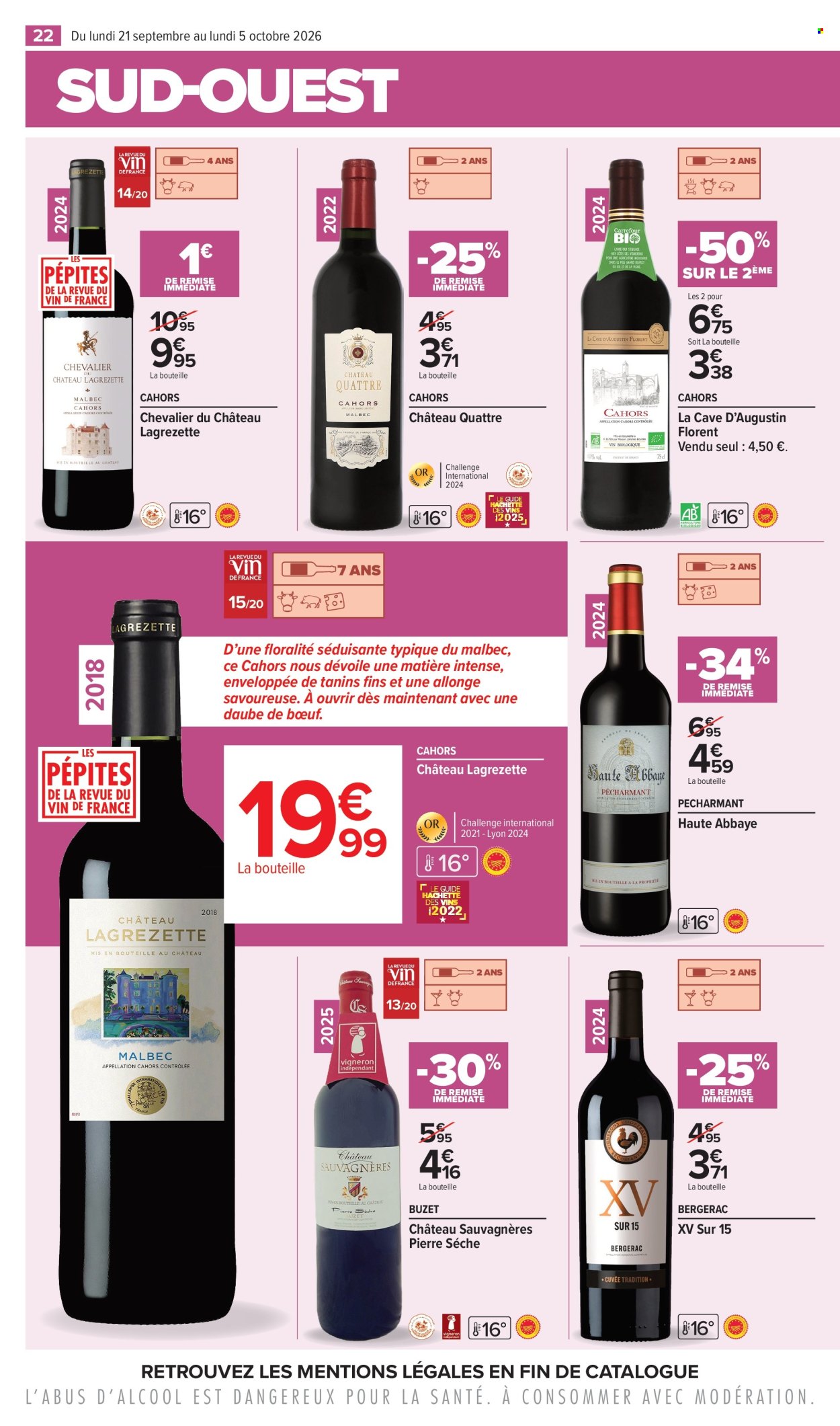 Catalogue Carrefour Hypermarchés - 21/09/2026 - 05/10/2026. Page 22