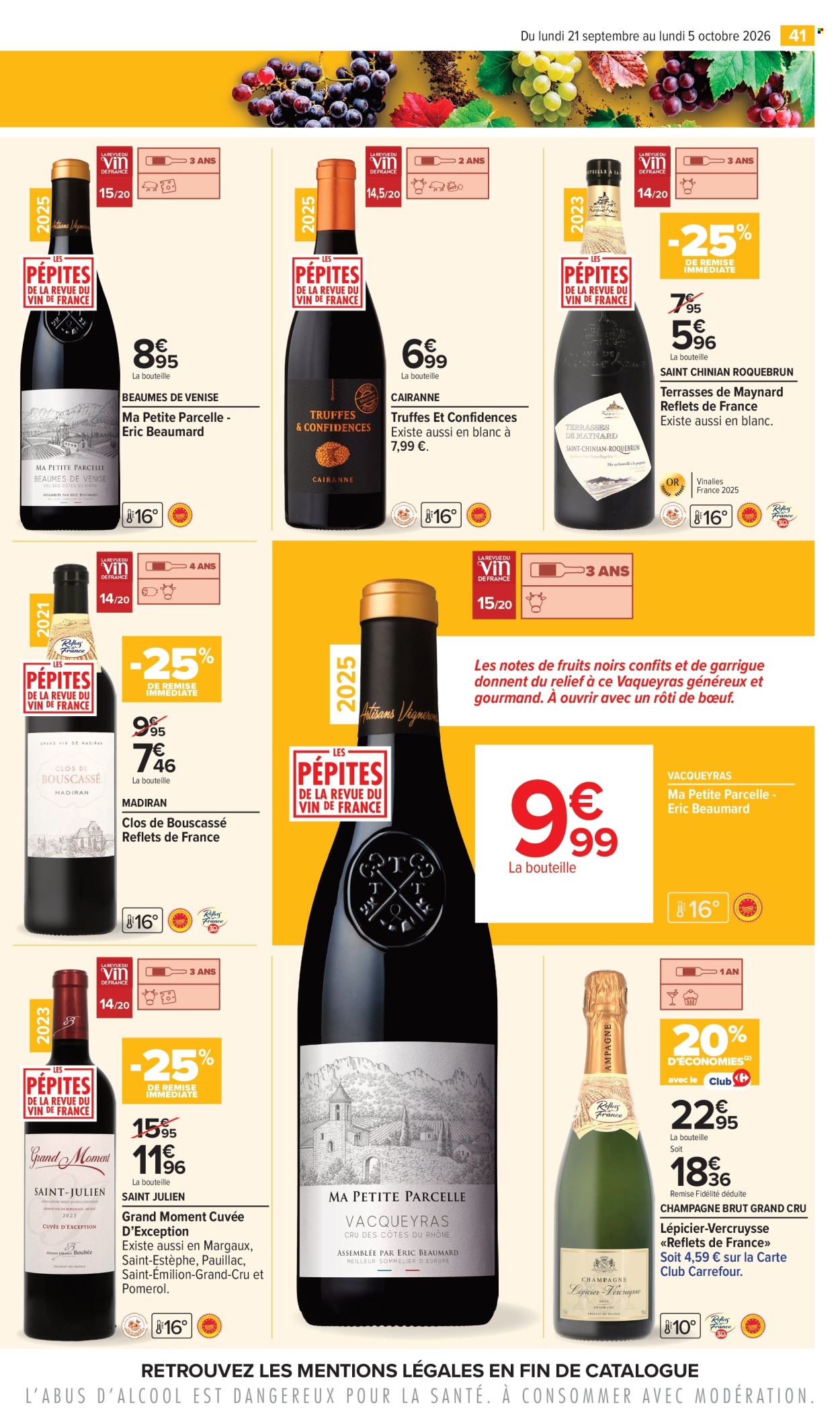 Catalogue Carrefour Hypermarchés - 21/09/2026 - 05/10/2026. Page 41