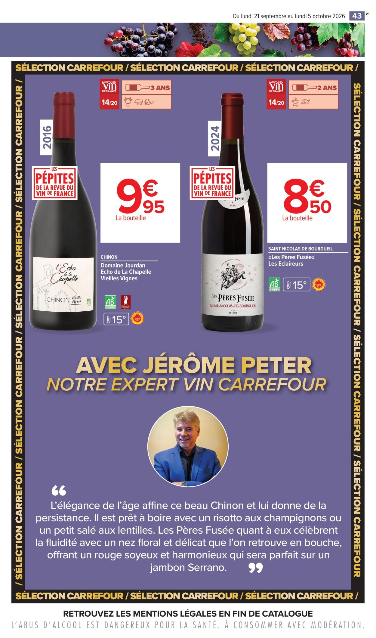 Catalogue Carrefour Hypermarchés - 21/09/2026 - 05/10/2026. Page 43