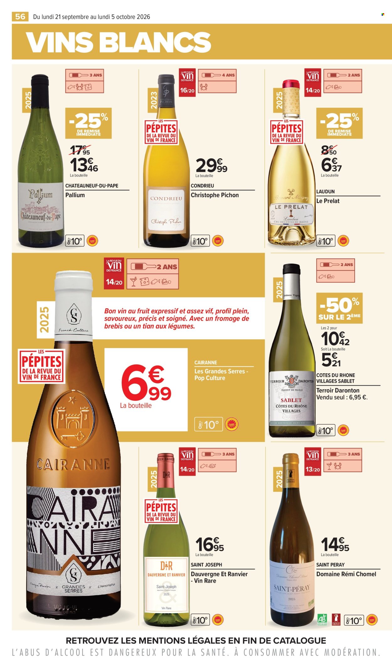 Catalogue Carrefour Hypermarchés - 21/09/2026 - 05/10/2026. Page 56