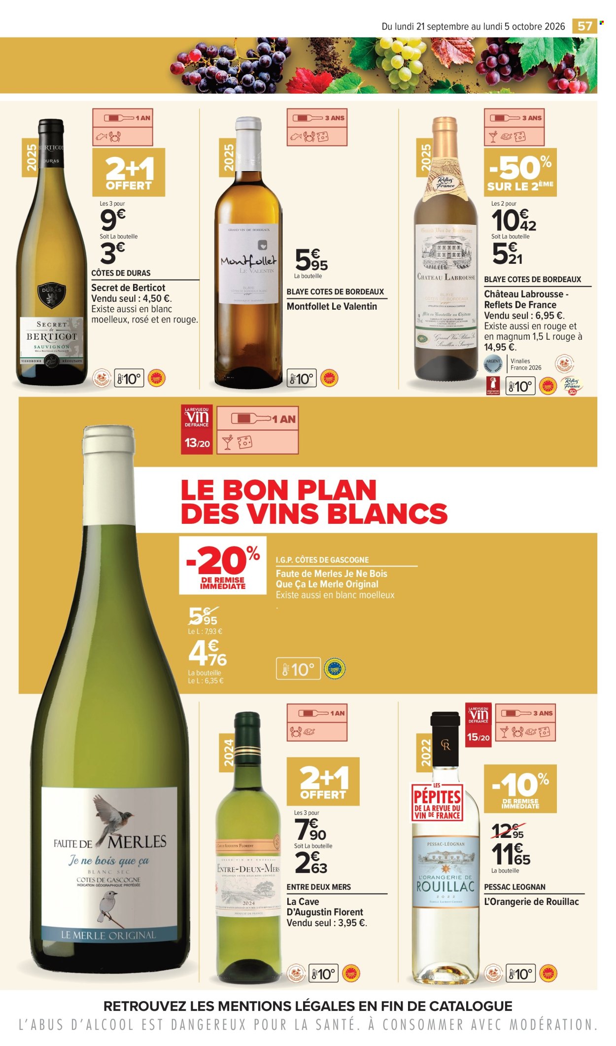 Catalogue Carrefour Hypermarchés - 21/09/2026 - 05/10/2026. Page 57