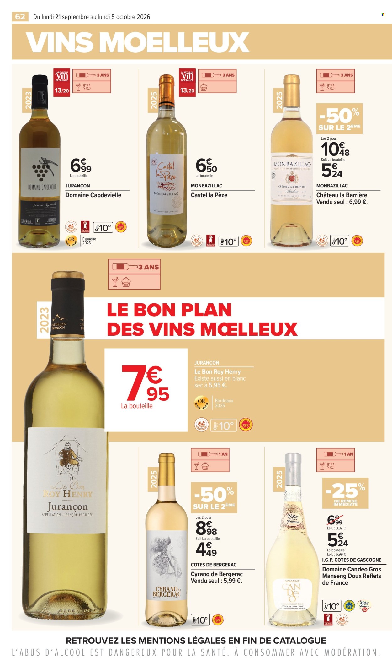 Catalogue Carrefour Hypermarchés - 21/09/2026 - 05/10/2026. Page 62