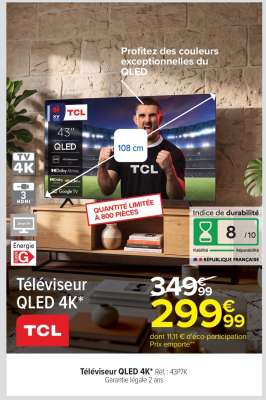 Téléviseur QLED 4K