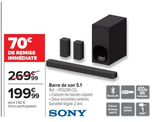 Barre de son 5.1