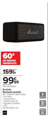 Enceinte Bluetooth Portable