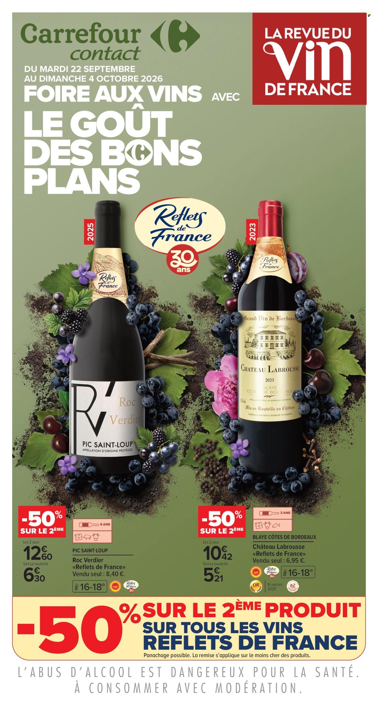 Catalogue Carrefour Contact - 22/09/2026 - 04/10/2026. Page 1