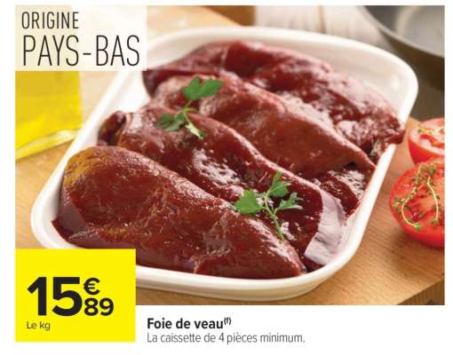 Foie de veau