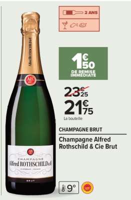 Champagne Alfred Rothschild & Cie Brut