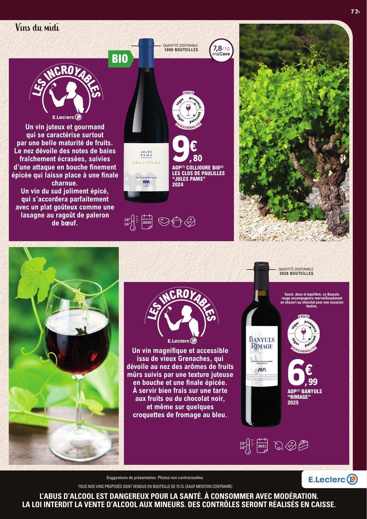 Catalogue E.Leclerc - 26/09/2026 - 10/10/2026. Page 73