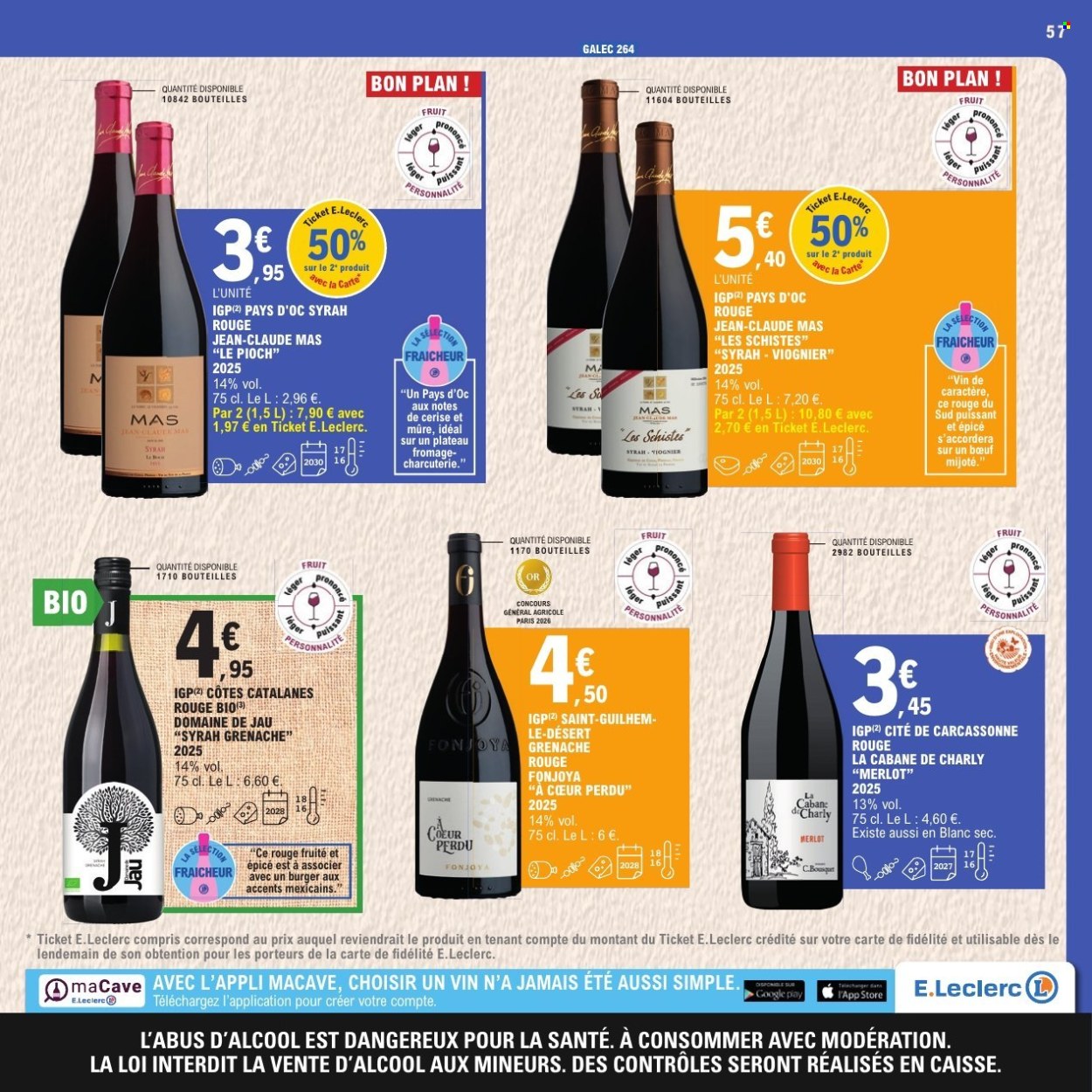 Catalogue E.Leclerc - 26/09/2026 - 10/10/2026. Page 57