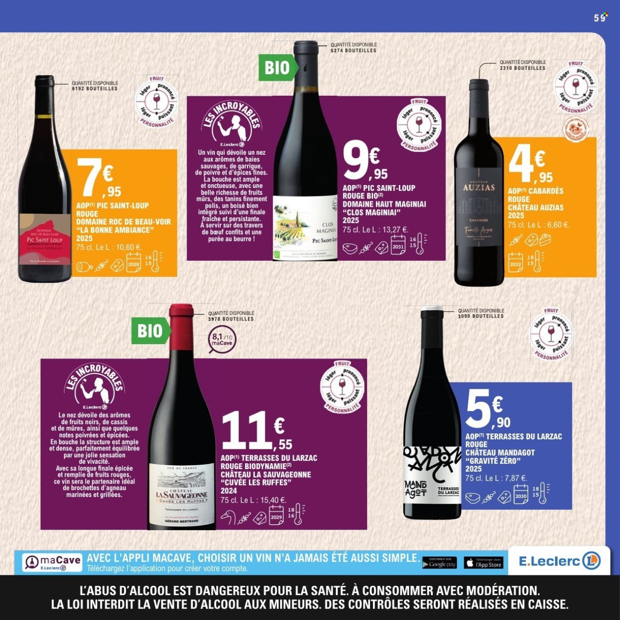 Catalogue E.Leclerc - 26/09/2026 - 10/10/2026. Page 59