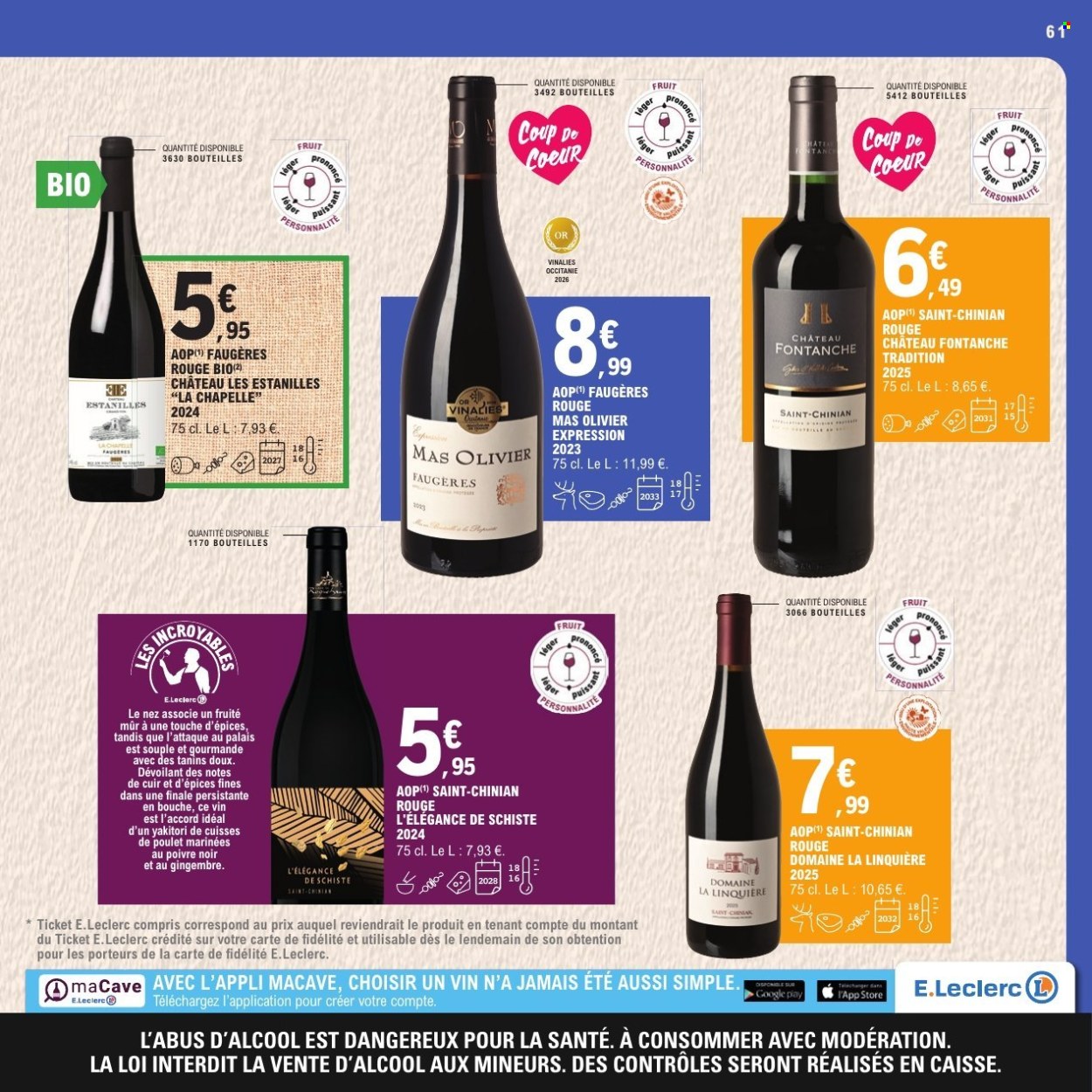Catalogue E.Leclerc - 26/09/2026 - 10/10/2026. Page 61