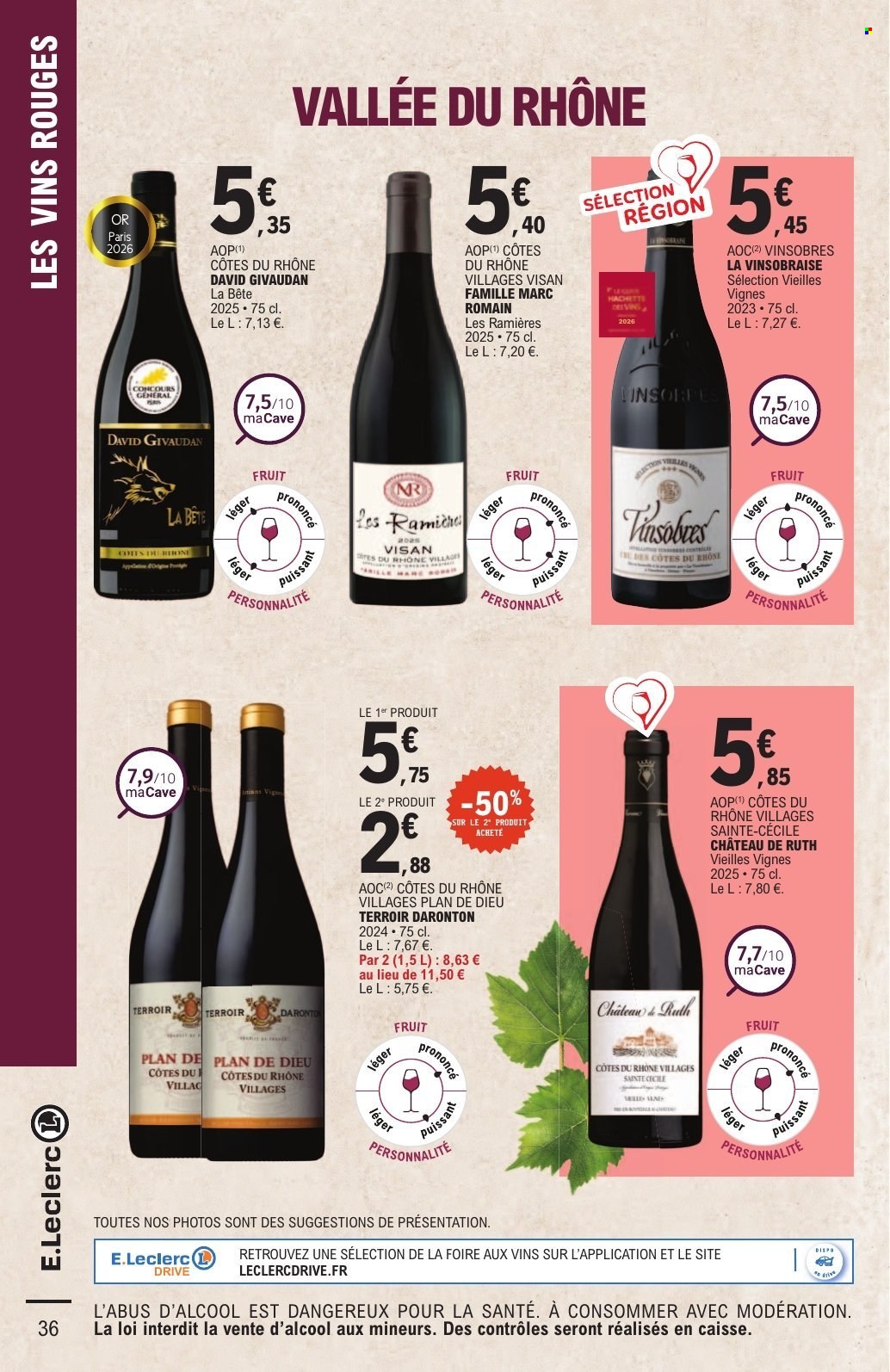 Catalogue E.Leclerc - 29/09/2026 - 10/10/2026. Page 36