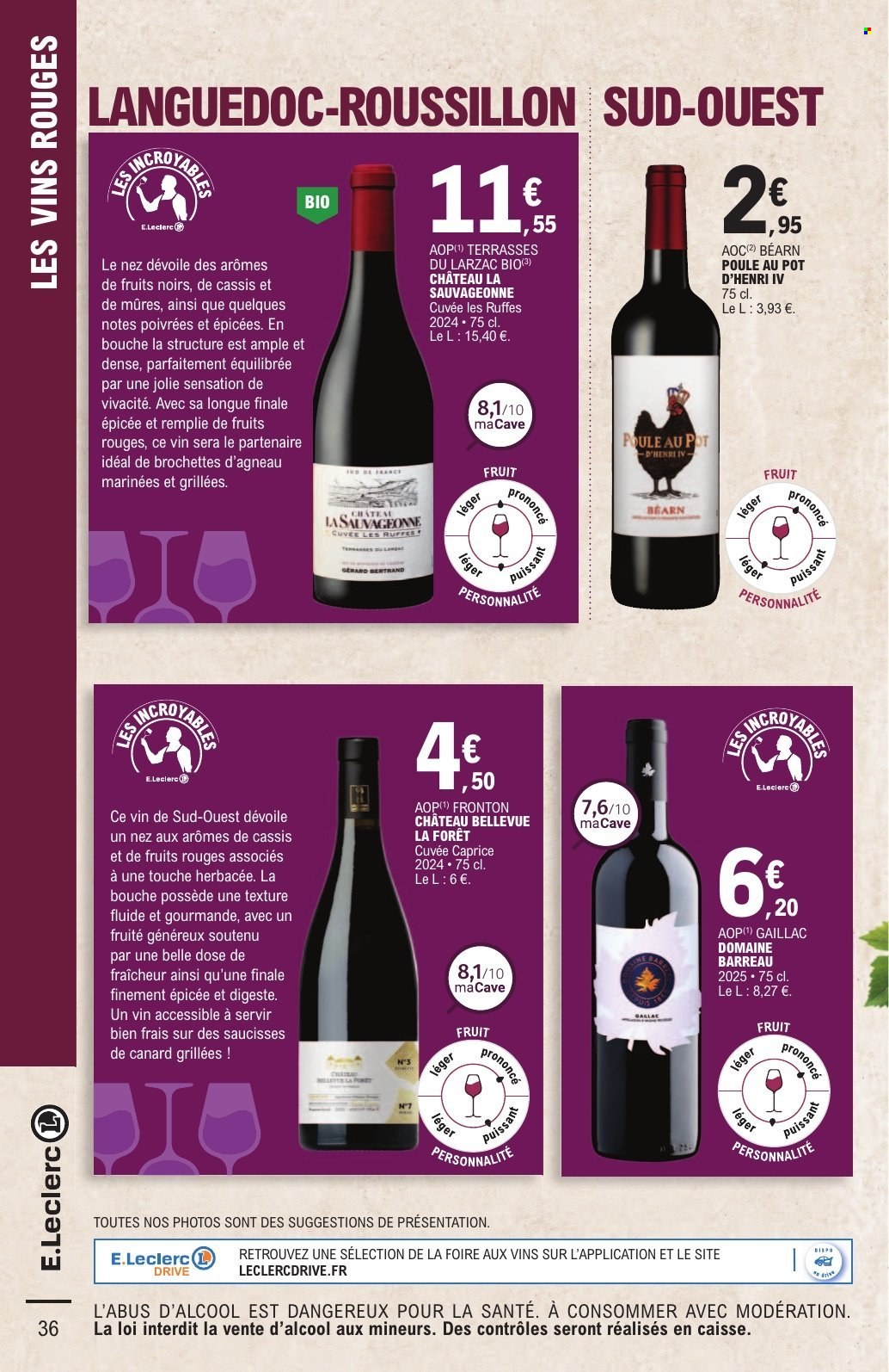 Catalogue E.Leclerc - 29/09/2026 - 10/10/2026. Page 36