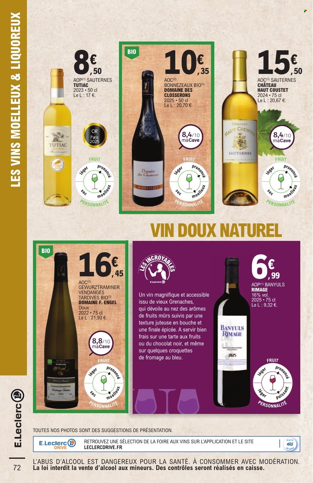 Catalogue E.Leclerc - 29/09/2026 - 10/10/2026. Page 72