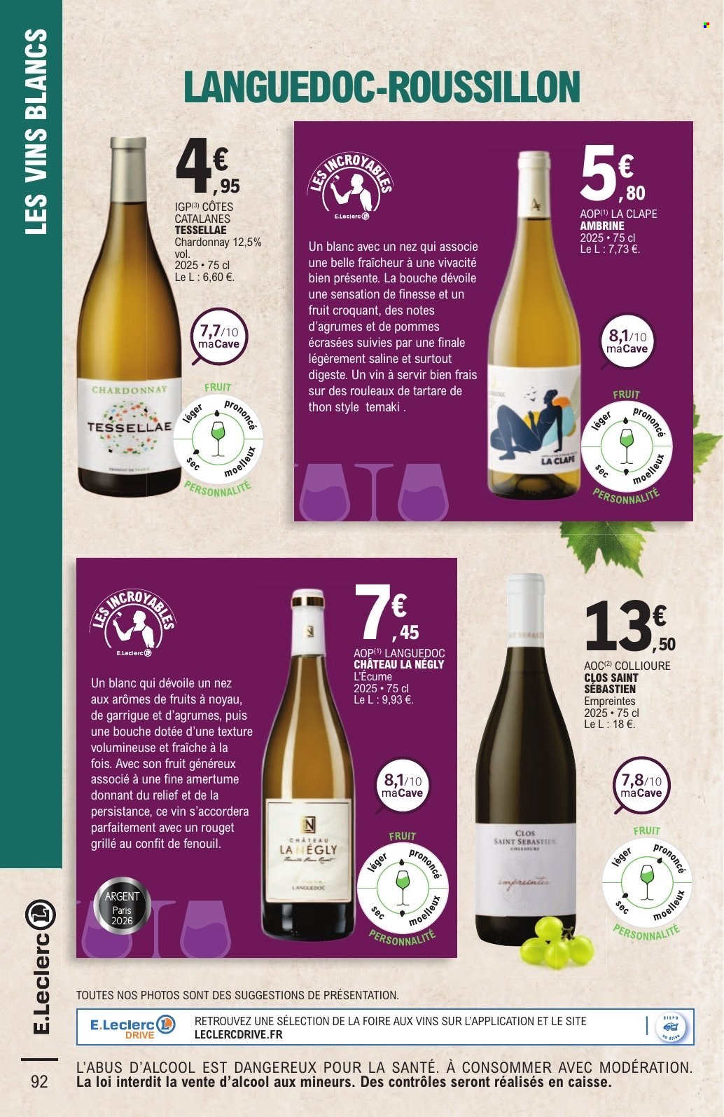 Catalogue E.Leclerc - 29/09/2026 - 10/10/2026. Page 92