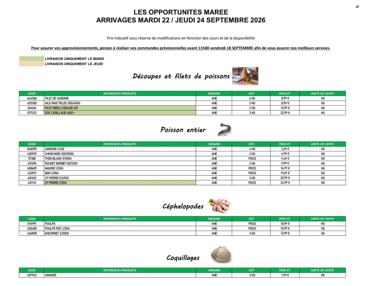 Catalogue Promocash - 22/09/2026 - 24/09/2026. Page 1