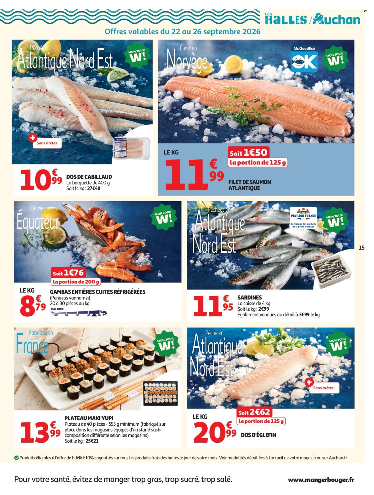 Catalogue Auchan - 22/09/2026 - 04/10/2026. Page 15