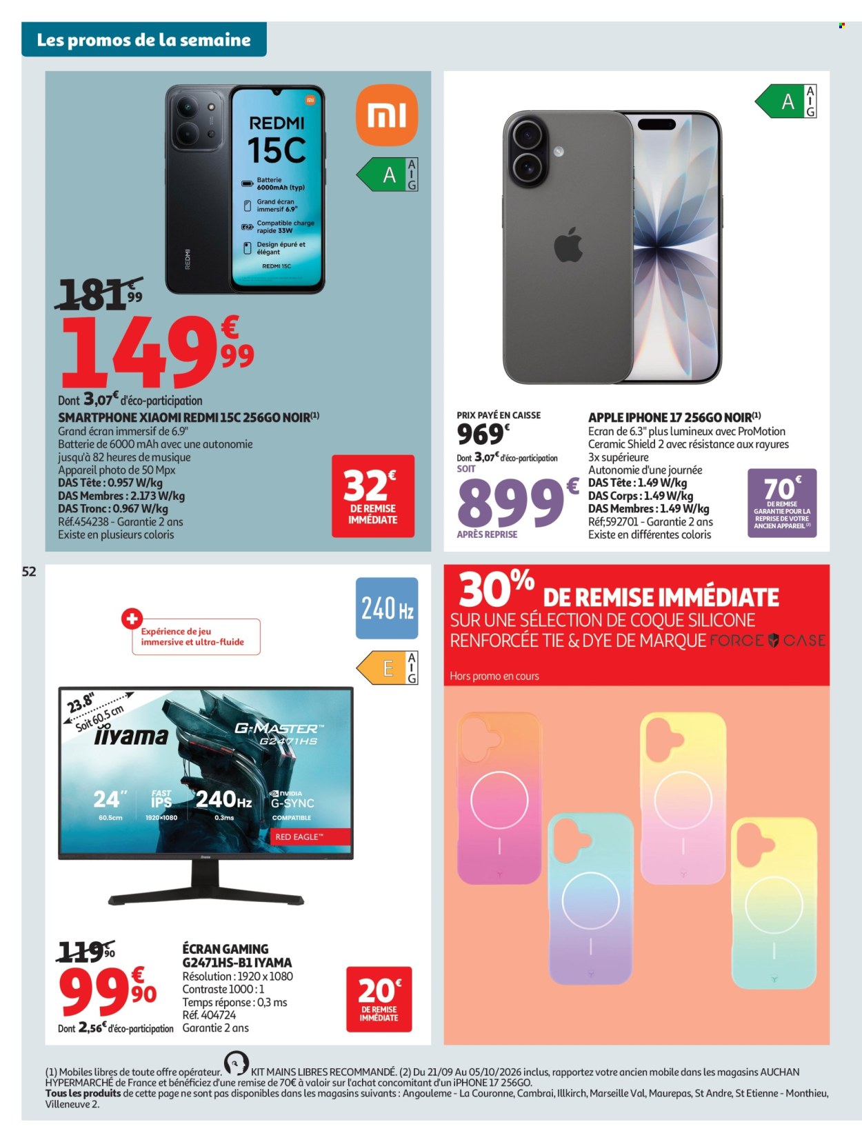 Catalogue Auchan - 22/09/2026 - 04/10/2026. Page 52