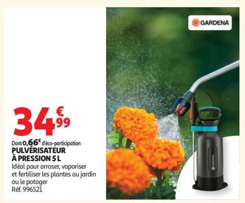 PULVÉRISATEUR À PRESSION 5 L