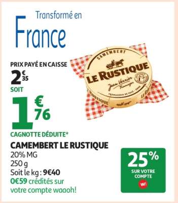 Camembert Le Rustique