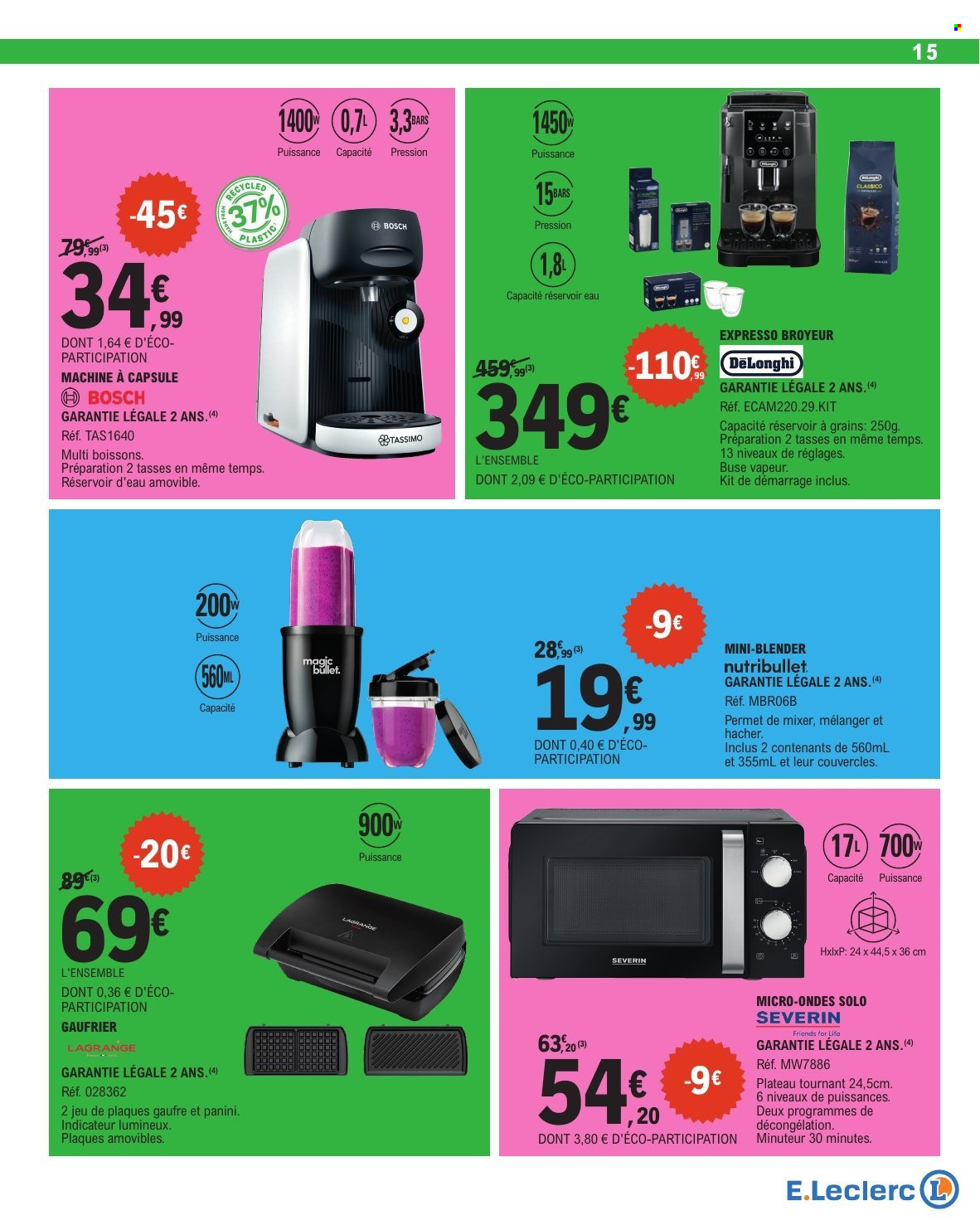 Catalogue E.Leclerc - 22/09/2026 - 03/10/2026. Page 15