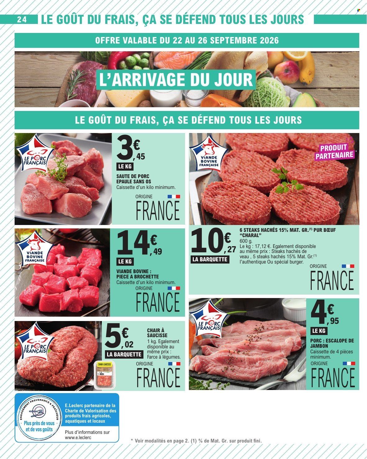 Catalogue E.Leclerc - 22/09/2026 - 03/10/2026. Page 24