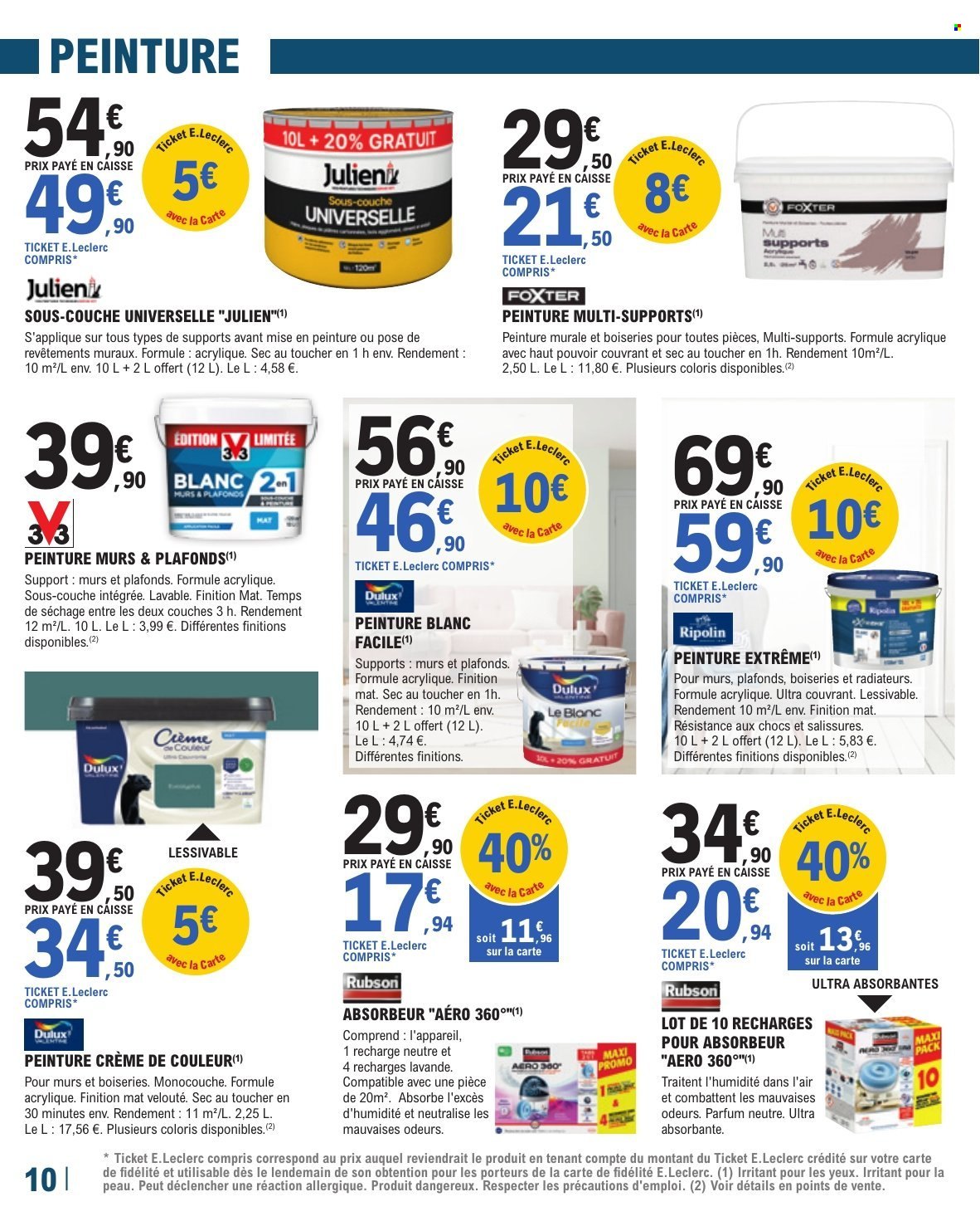 Catalogue E.Leclerc - 22/09/2026 - 10/10/2026. Page 10