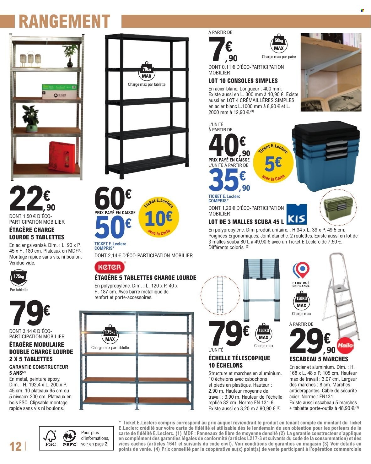 Catalogue E.Leclerc - 22/09/2026 - 10/10/2026. Page 12