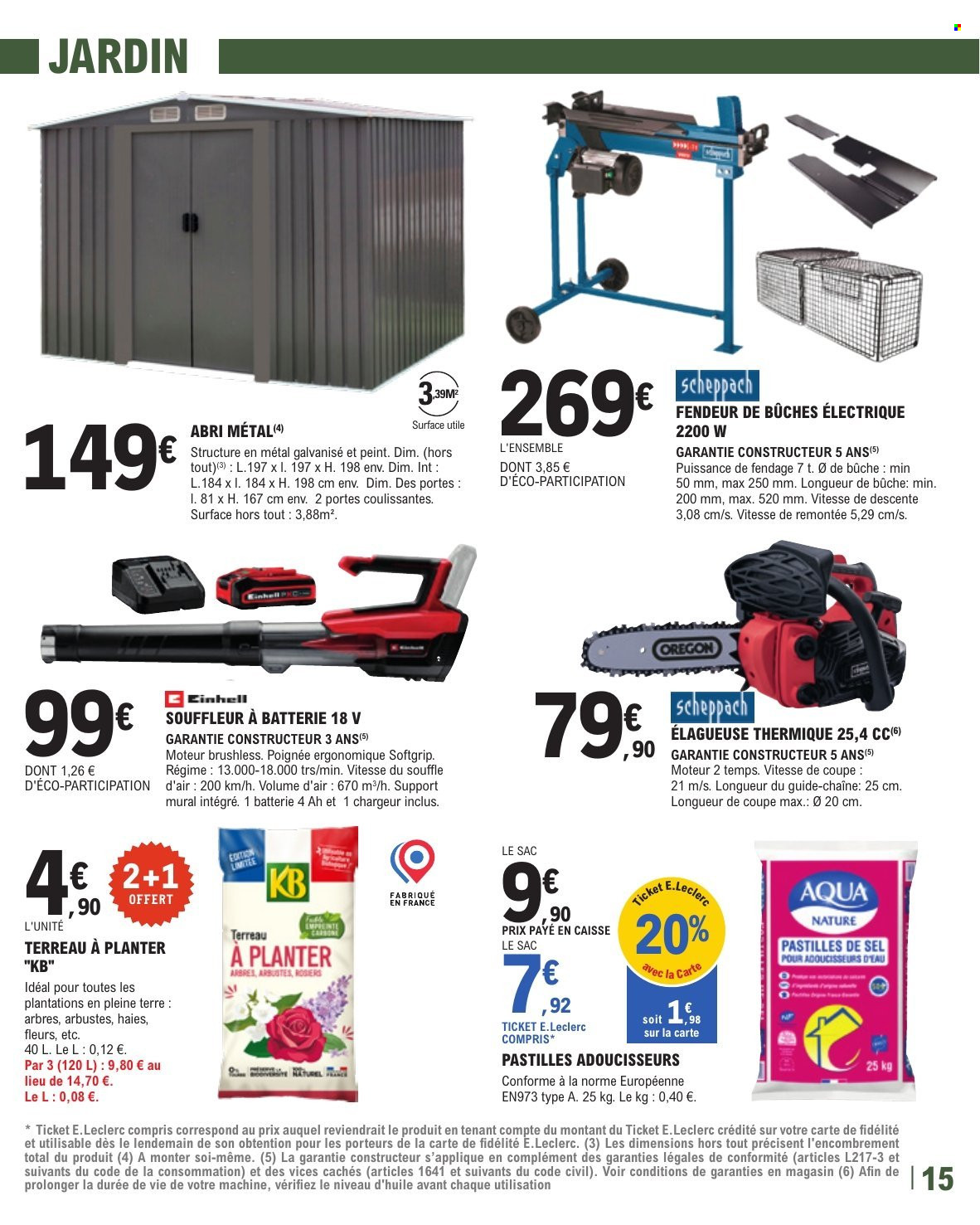 Catalogue E.Leclerc - 22/09/2026 - 10/10/2026. Page 15
