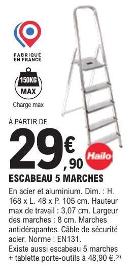 Escabeau 5 Marches