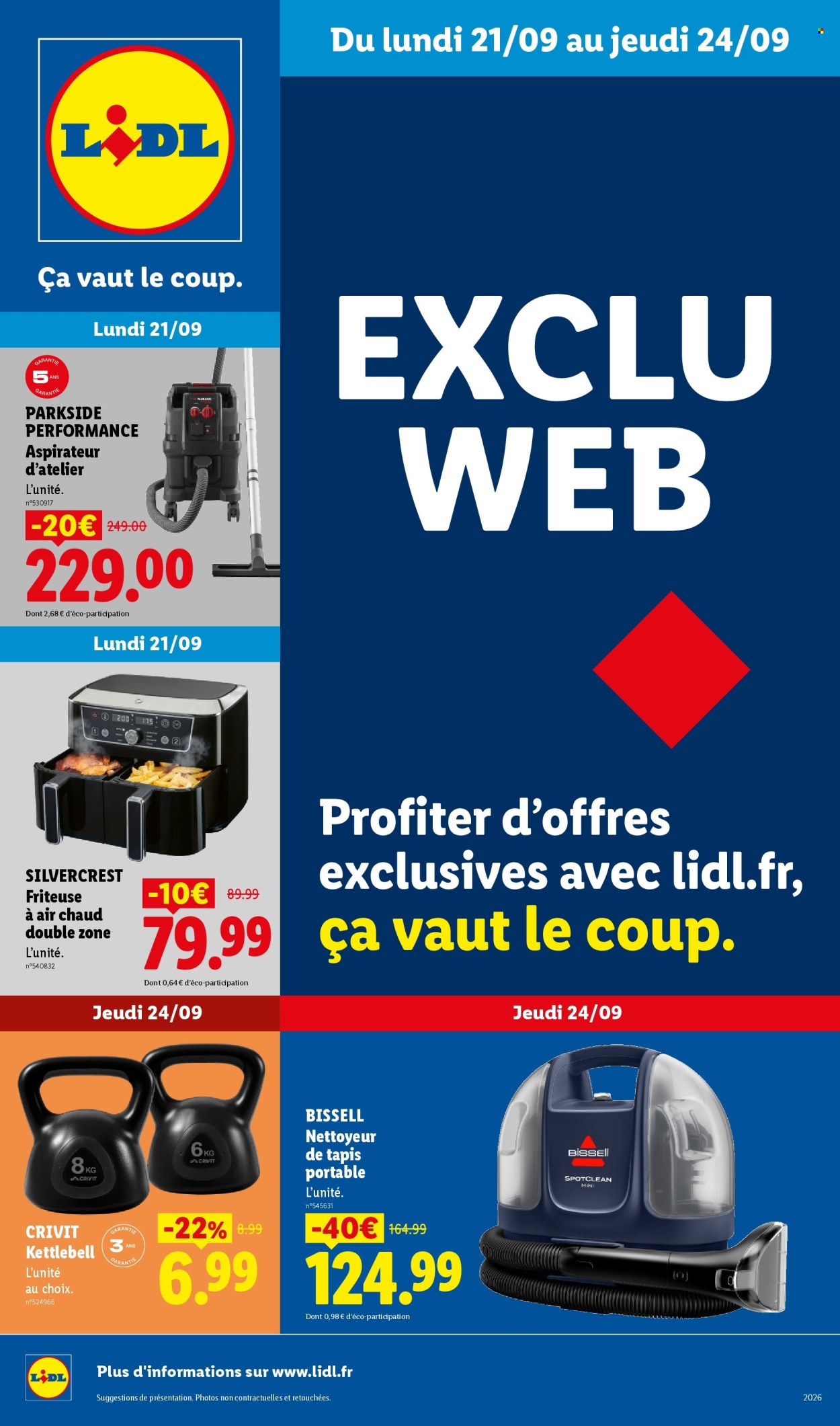 Catalogue Lidl - 21/09/2026 - 24/09/2026. Page 1